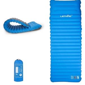 Never used Band New 💃LETKIND Sleeping Pad for Camping with Built-in Pump